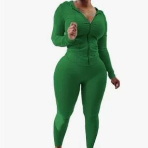 Green Women's Set